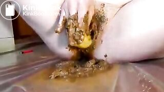 BBW Scat Self Fisting