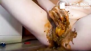 BBW Scat Self Fisting