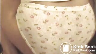 sweet girls poops panty and like it