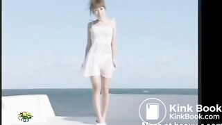 Asian Lady Pooping In Public