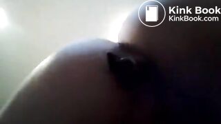 me eating my gfs shit