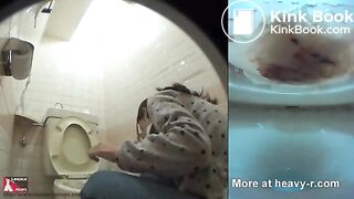 Plastic Wrap Prank On Toilet