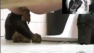 Japanese Girls Pooping on Toilet Floor