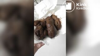 Shitting in a bathtub