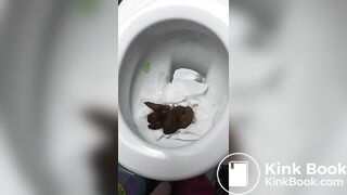 Shitting in a bathtub