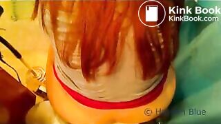 pornativecom - Pornativecom - Lady Pooping And Farting On Toilet_4