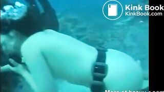 Underwater Japanese Scat Fisting