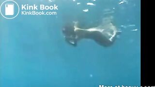 Underwater Japanese Scat Fisting