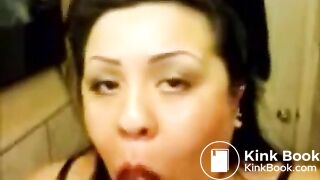 Scat: Andrea in Bathroom 3