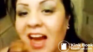 Scat: Andrea in Bathroom 3