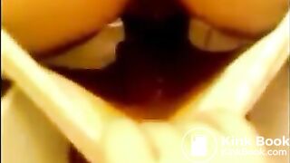 Erika's *older* enema Panty Poop Video!