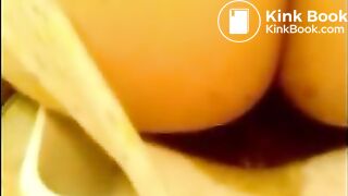 Erika's *older* enema Panty Poop Video!