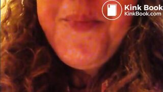 BBW redhead shiteater