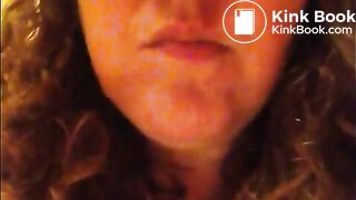 BBW redhead shiteater