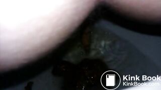 Wife with a wet shit