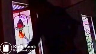 Pretty brunette mades a lot of poop