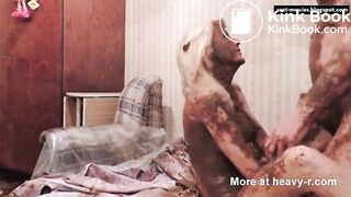 Beautiful insatiable blond has filthy scat fuck