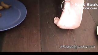 Pale Ass Shitting Swirling Turd