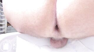 100327 farting and fat bidet shit