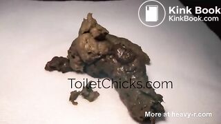 Girls Taking A Big Shit