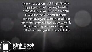 Erika's 1st HQ Panty Poop and Fun :)