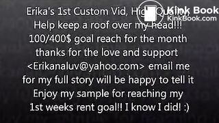 Erika's 1st HQ Panty Poop and Fun :)