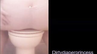 Panty pooping Diaper pooping Krissy xoxo
