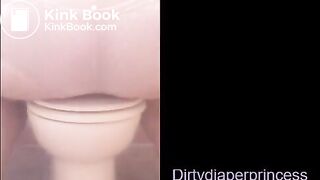 Panty pooping Diaper pooping Krissy xoxo