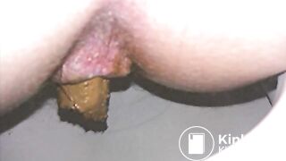 A long hard turd from wife