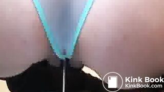 me in my blue thong enjoy