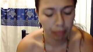 Spannish Girl eat shit