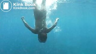 Underwater poop and fist