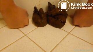 Lovely Scat Blog - Red Girl poop & eat shit