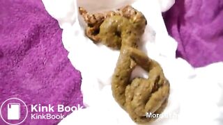 Showing Whats In Her Adult Diaper