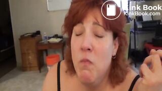 Mature Wife Eating Own Shit