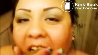 Scat: Andrea in Bathroom 2