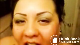 Scat: Andrea in Bathroom 2