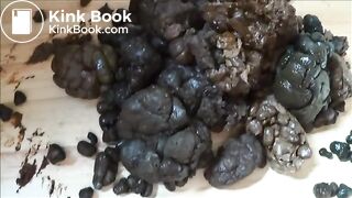 BBW Shits on mountain of her shit