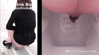 Office Worker Takes A Dump