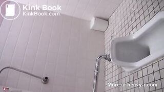 Office Worker Takes A Dump