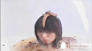 scat on her head japanees scat 2