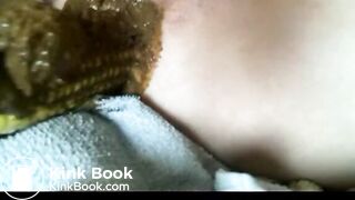 Scatting With Corn Cob In Ass