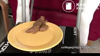 Shitting On A Plate