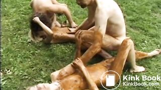 Girls In Shit Kinky Garden Party