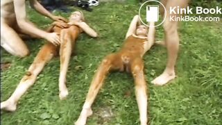 Girls In Shit Kinky Garden Party