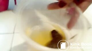 amateur girl pooping - Scat + Piss + Puke