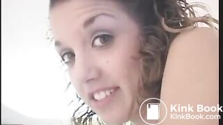 Cute teen girl shitting - Scat Video Collection