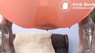 Hanna so sexy filling her knickers for us