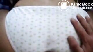 CLASSIC- Cumming Over Large Panties