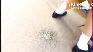 sweet girls poops panty and like it